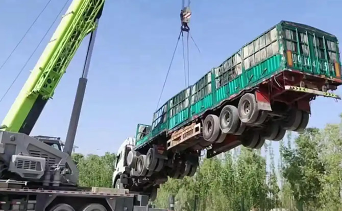 固安道路脱困救援案例